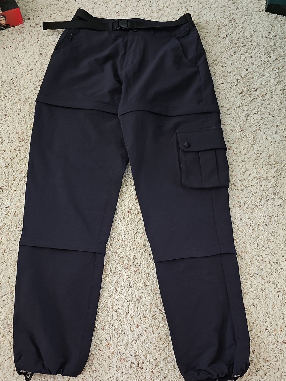 Outdoor Voices RecTrek  Black Men's Cargo Joggers